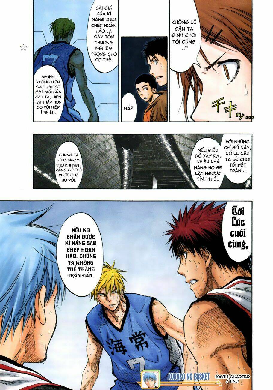 Vua Bóng Rổ Kuroko Chapter 196 - Trang 2