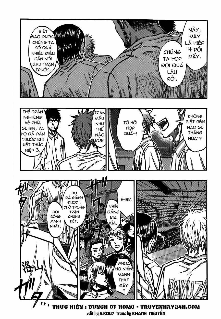 Vua Bóng Rổ Kuroko Chapter 195 - Trang 2