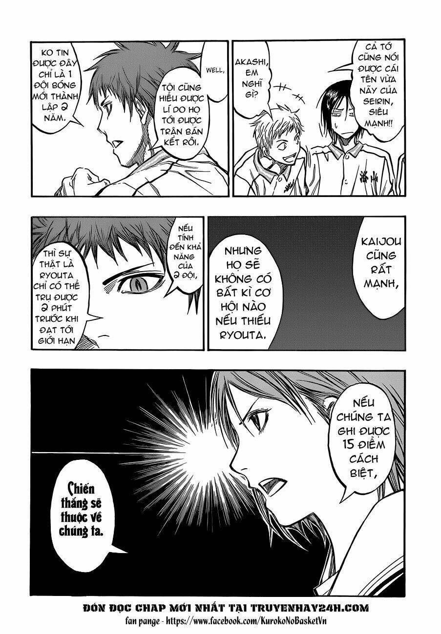 Vua Bóng Rổ Kuroko Chapter 195 - Trang 2