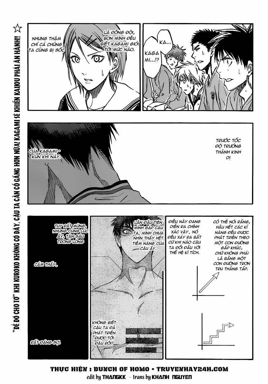 Vua Bóng Rổ Kuroko Chapter 192 - Trang 2