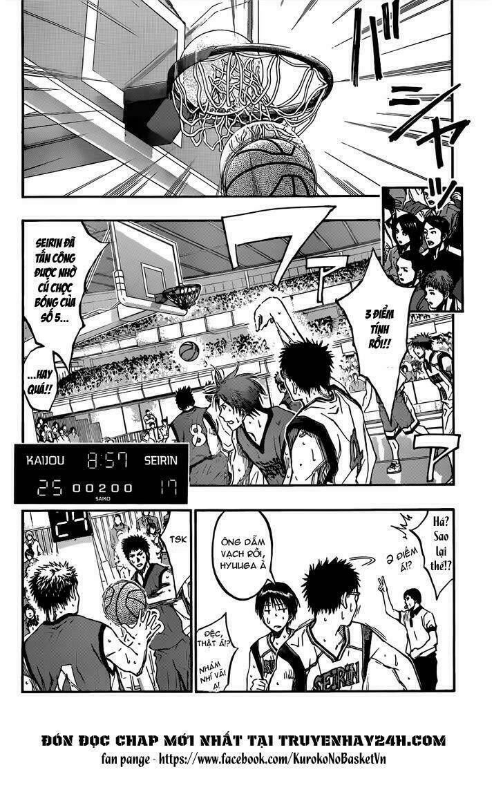 Vua Bóng Rổ Kuroko Chapter 189 - Trang 2