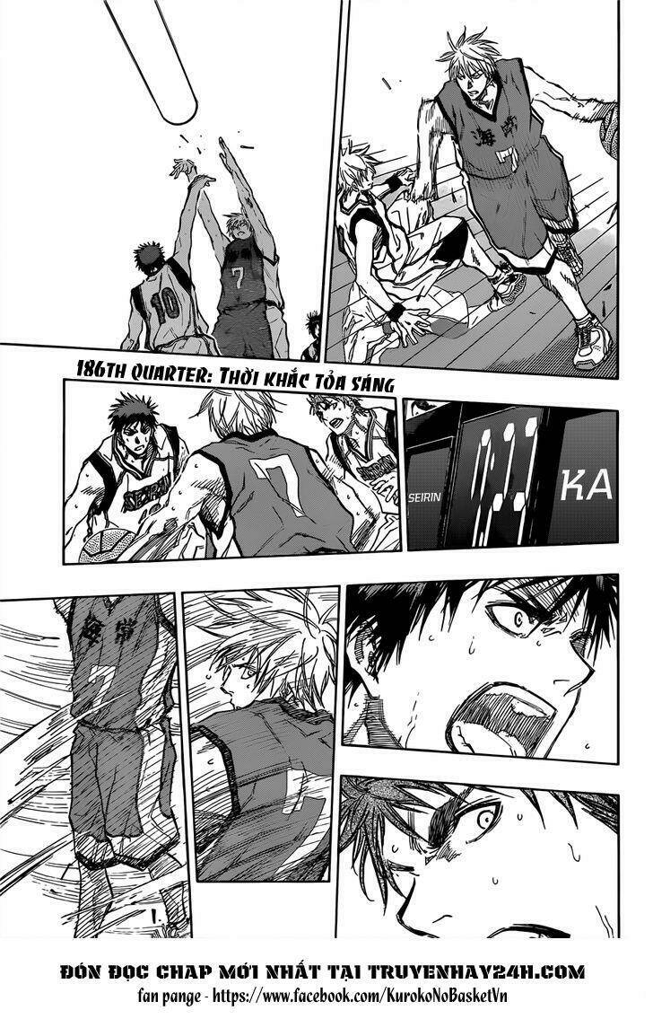 Vua Bóng Rổ Kuroko Chapter 186 - Trang 2