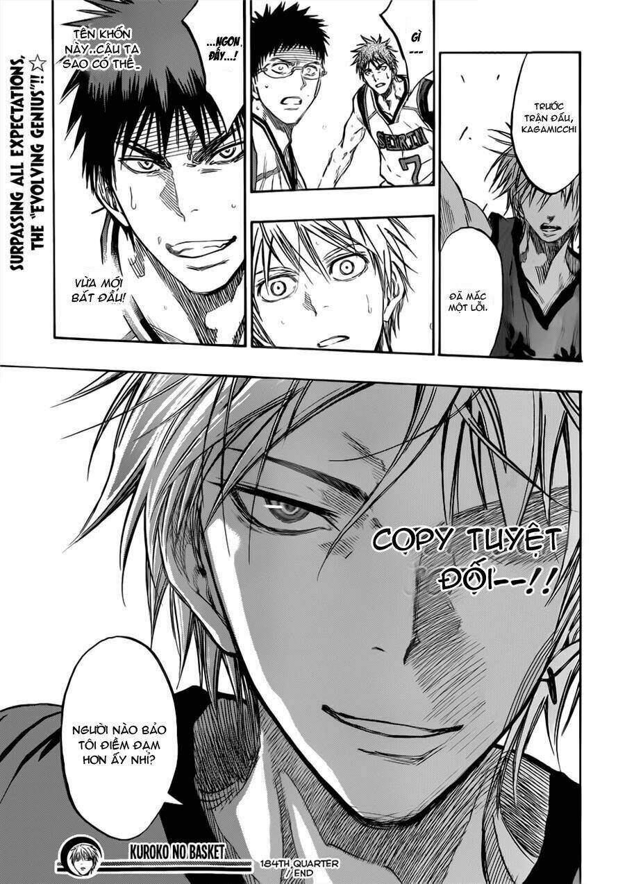 Vua Bóng Rổ Kuroko Chapter 184 - Trang 2