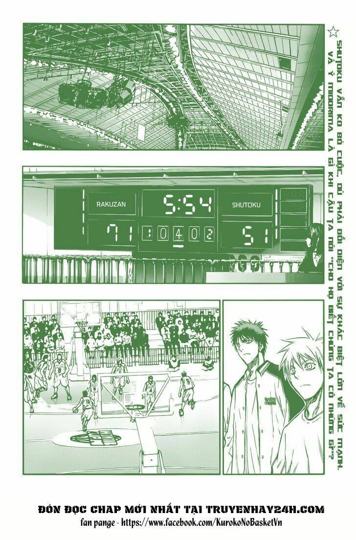 Vua Bóng Rổ Kuroko Chapter 180 - Trang 2