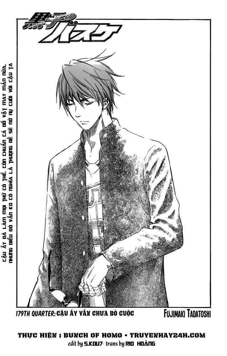 Vua Bóng Rổ Kuroko Chapter 179 - Trang 2