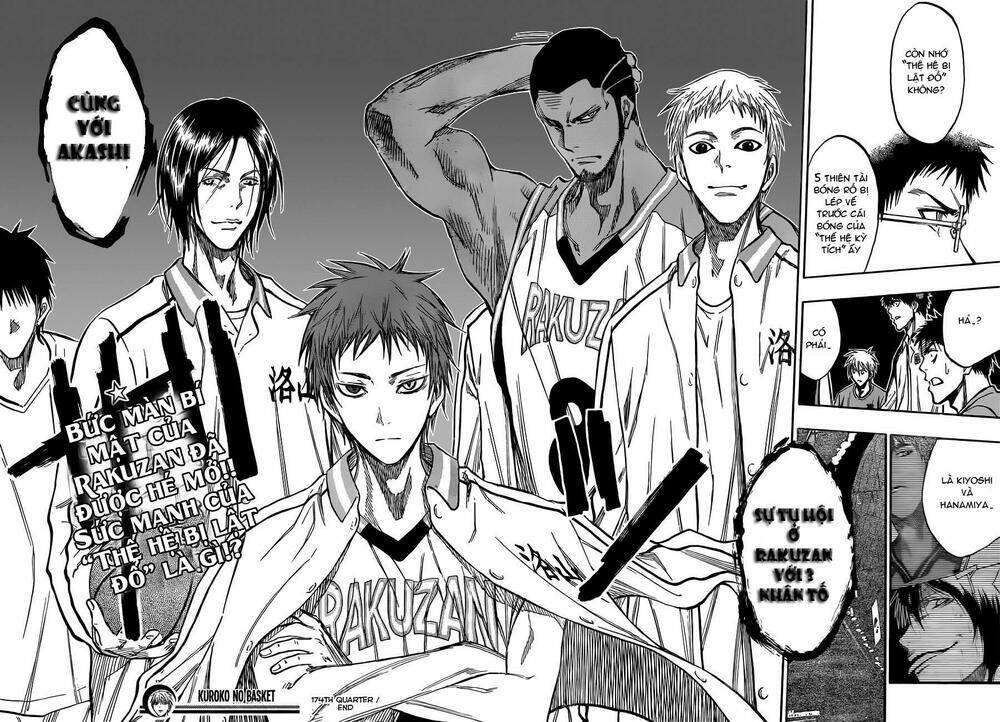 Vua Bóng Rổ Kuroko Chapter 174 - Trang 2