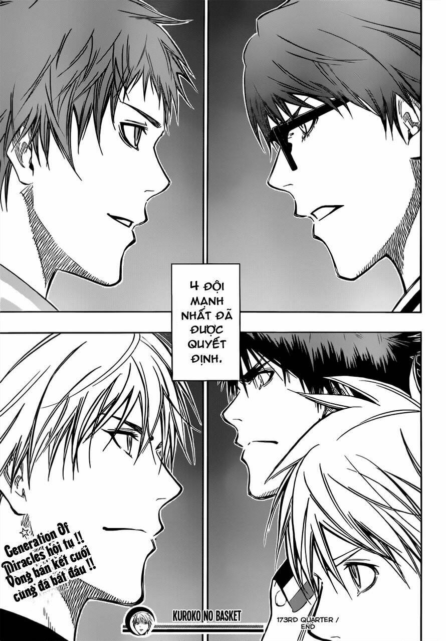 Vua Bóng Rổ Kuroko Chapter 173 - Trang 2