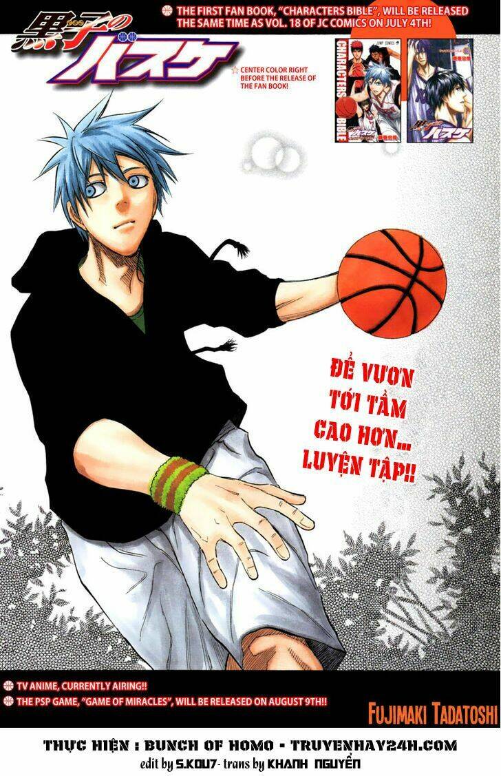 Vua Bóng Rổ Kuroko Chapter 171 - Trang 2