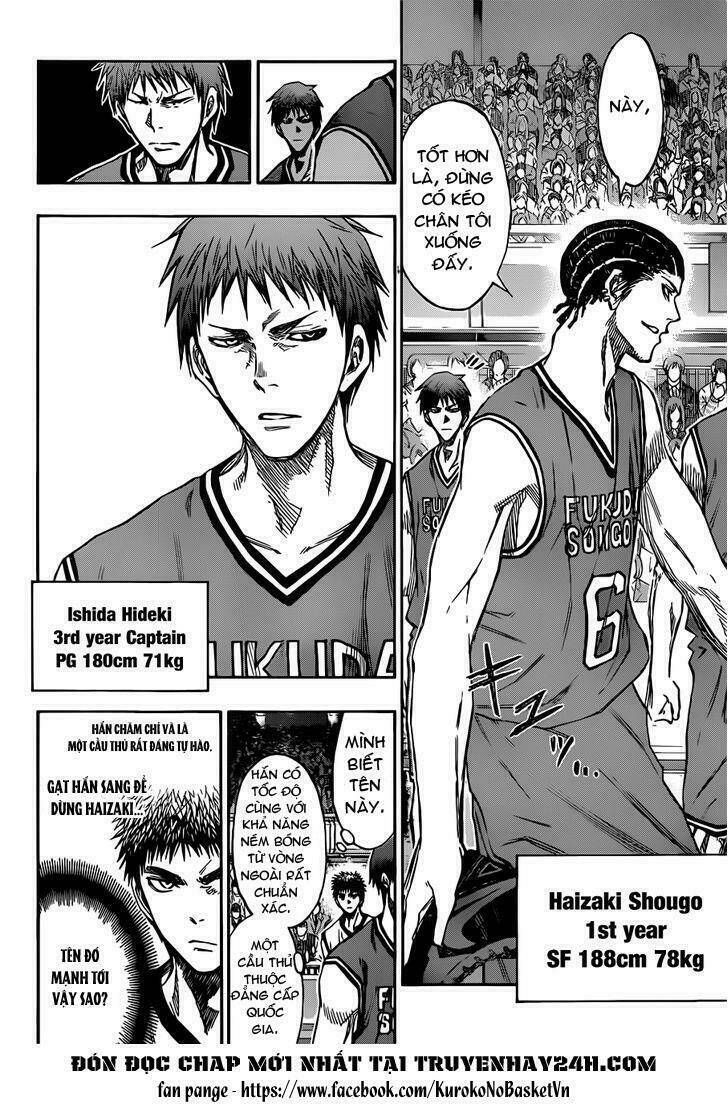 Vua Bóng Rổ Kuroko Chapter 171 - Trang 2