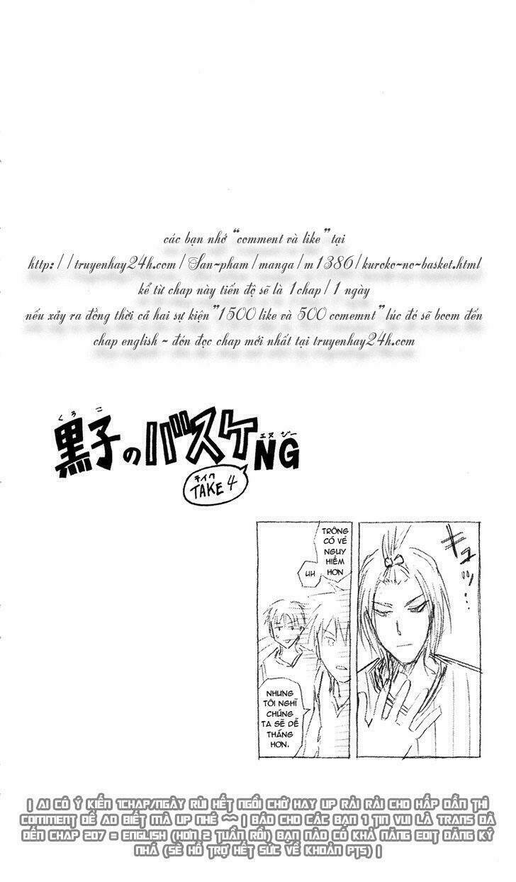 Vua Bóng Rổ Kuroko Chapter 165 - Trang 2