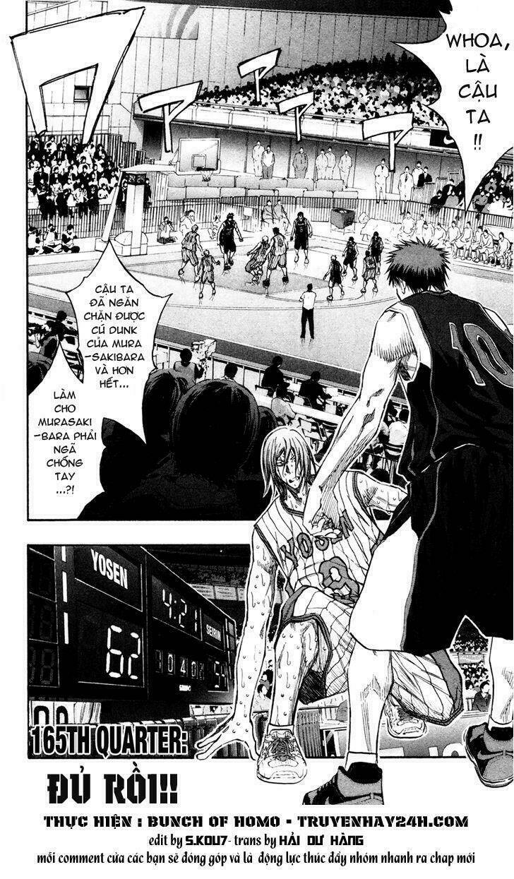 Vua Bóng Rổ Kuroko Chapter 165 - Trang 2