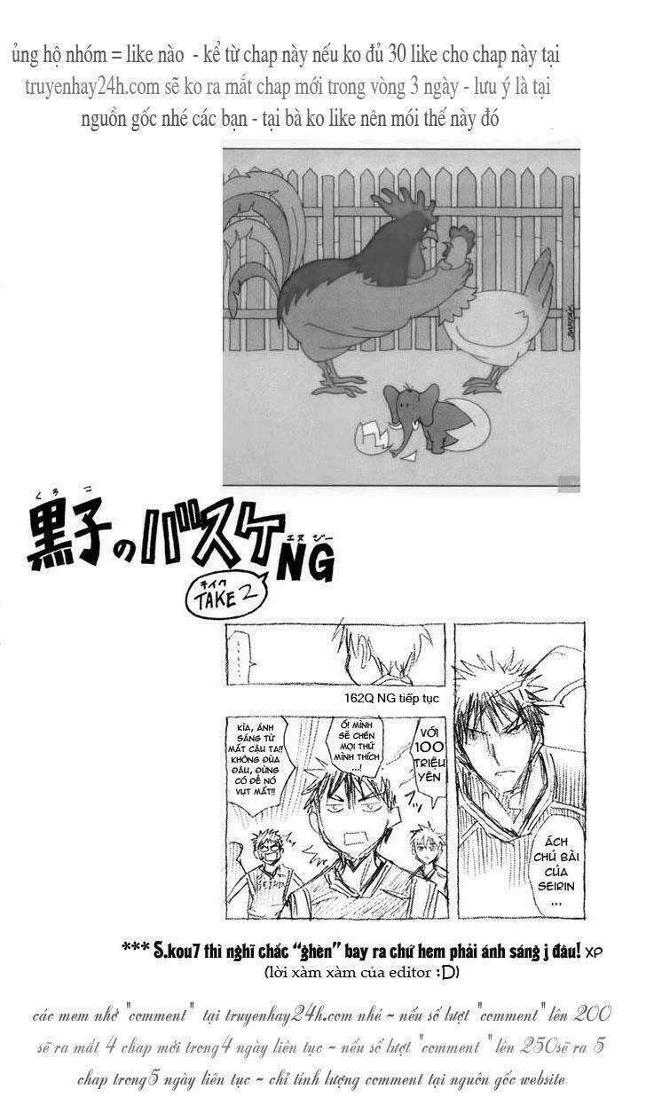 Vua Bóng Rổ Kuroko Chapter 163 - Trang 2