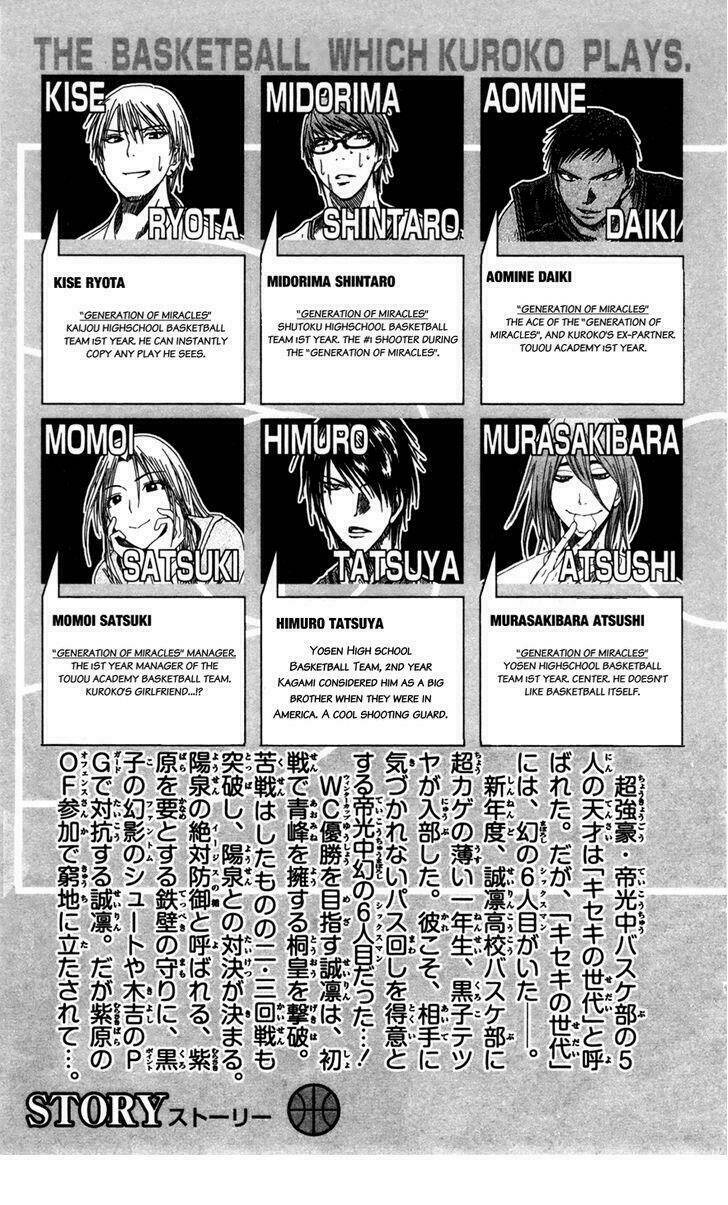 Vua Bóng Rổ Kuroko Chapter 163 - Trang 2