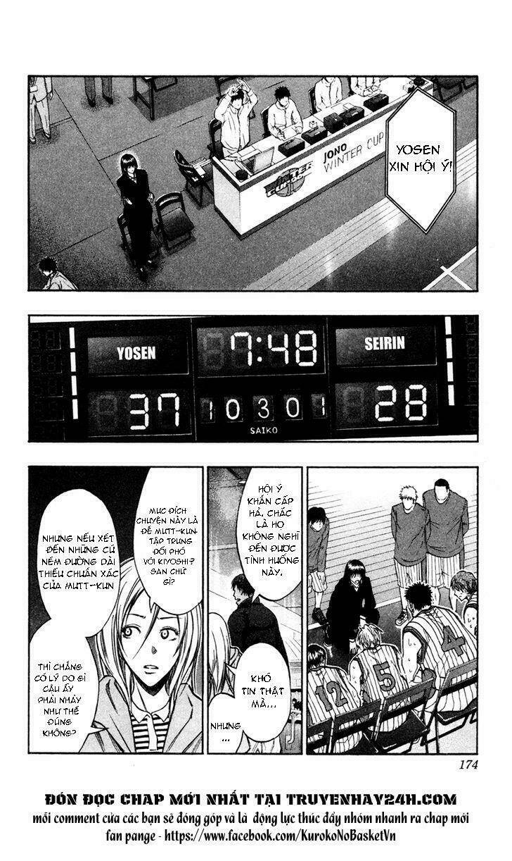 Vua Bóng Rổ Kuroko Chapter 153 - Trang 2