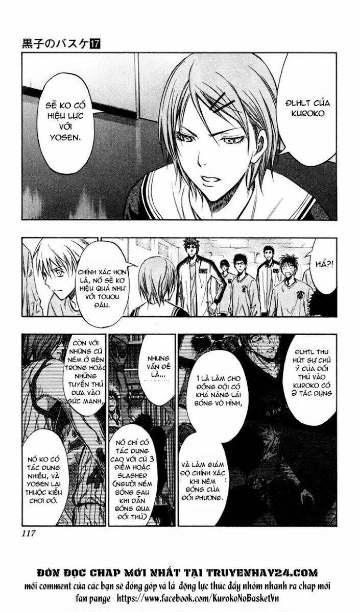 Vua Bóng Rổ Kuroko Chapter 150 - Trang 2