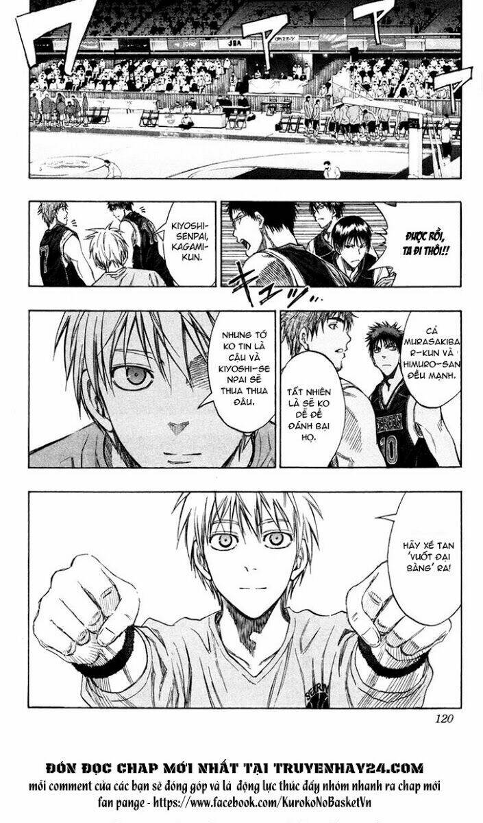 Vua Bóng Rổ Kuroko Chapter 150 - Trang 2