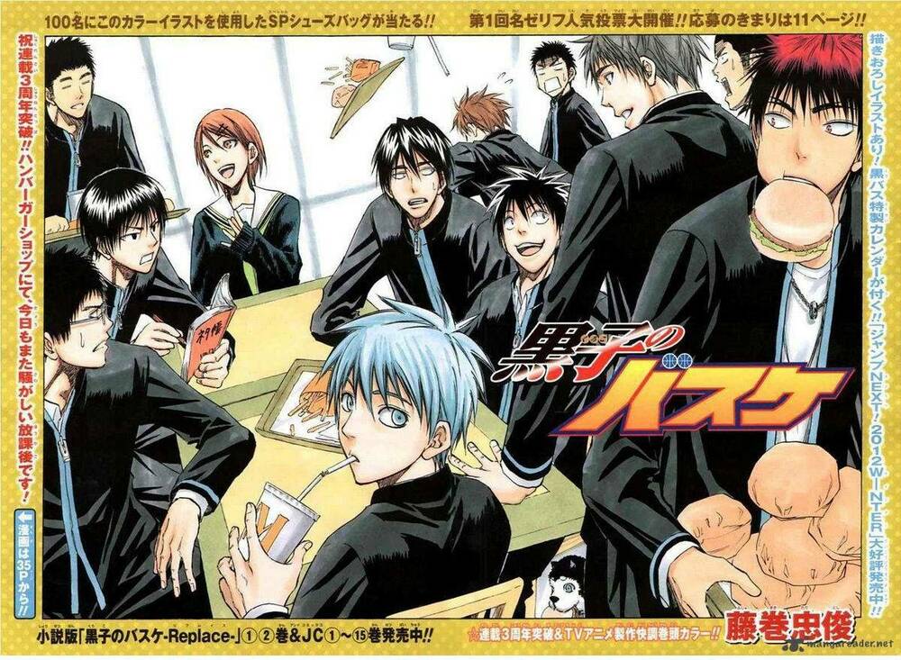 Vua Bóng Rổ Kuroko Chapter 148 - Trang 2