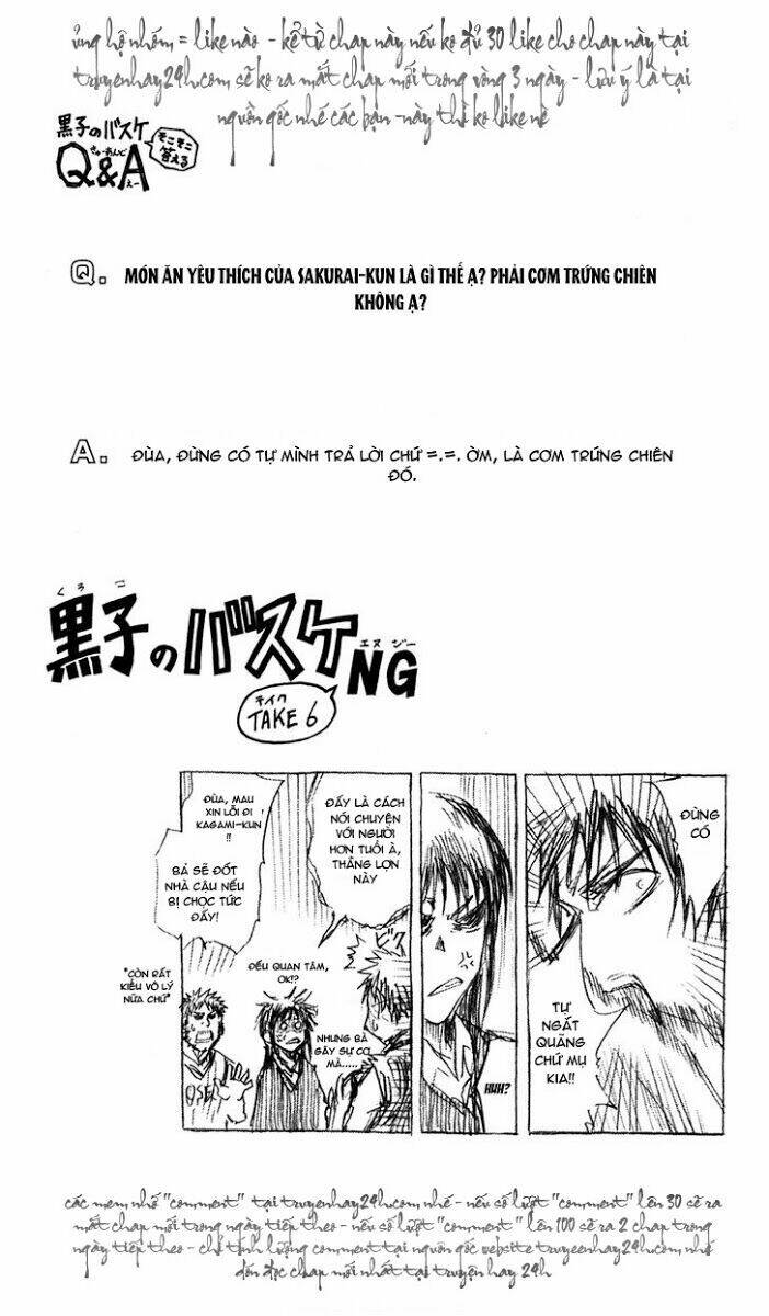 Vua Bóng Rổ Kuroko Chapter 148 - Trang 2