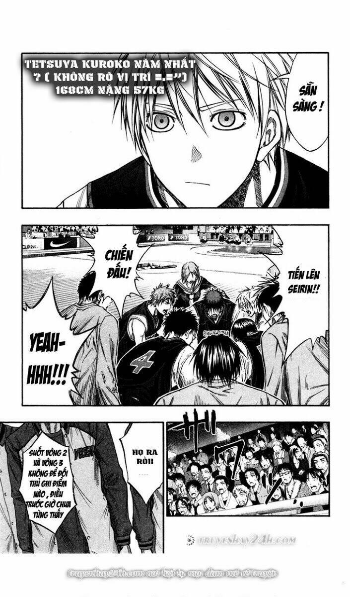 Vua Bóng Rổ Kuroko Chapter 145 - Trang 2