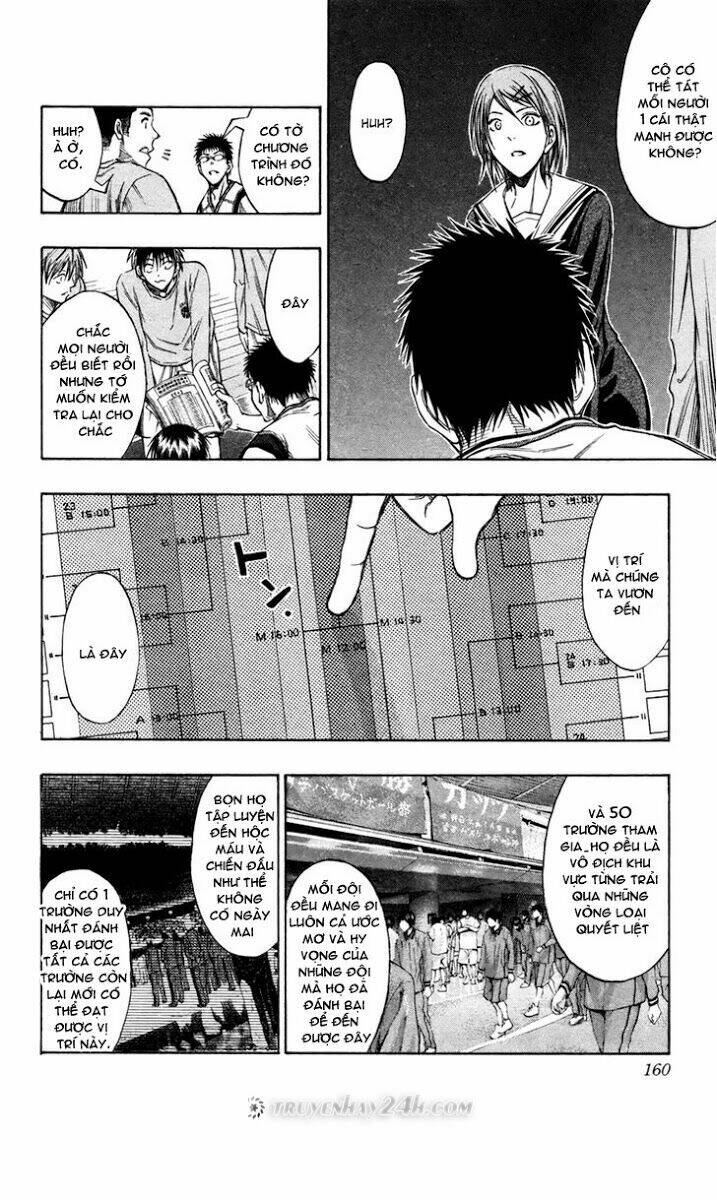 Vua Bóng Rổ Kuroko Chapter 143 - Trang 2