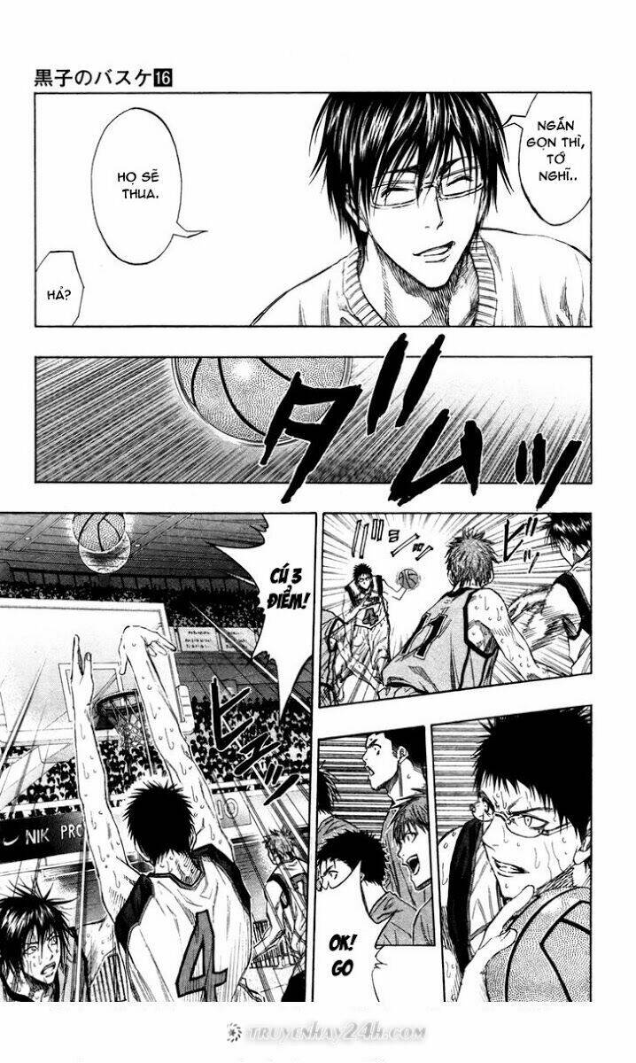 Vua Bóng Rổ Kuroko Chapter 143 - Trang 2