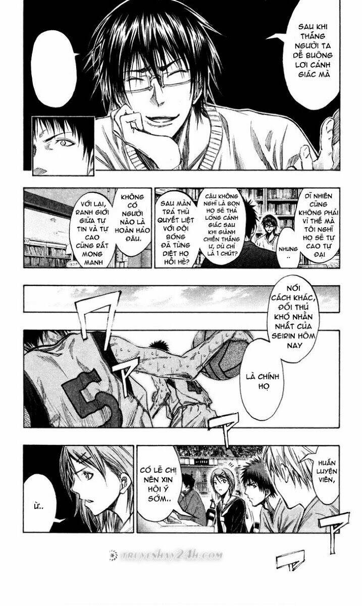 Vua Bóng Rổ Kuroko Chapter 143 - Trang 2