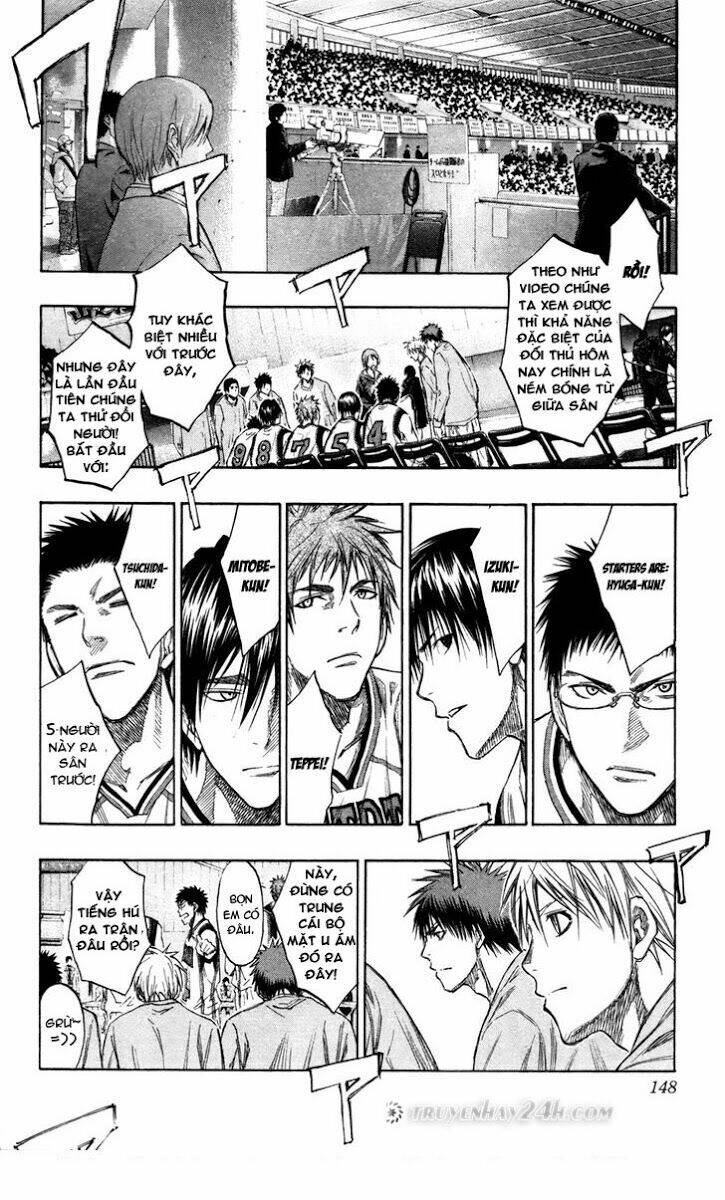 Vua Bóng Rổ Kuroko Chapter 142 - Trang 2