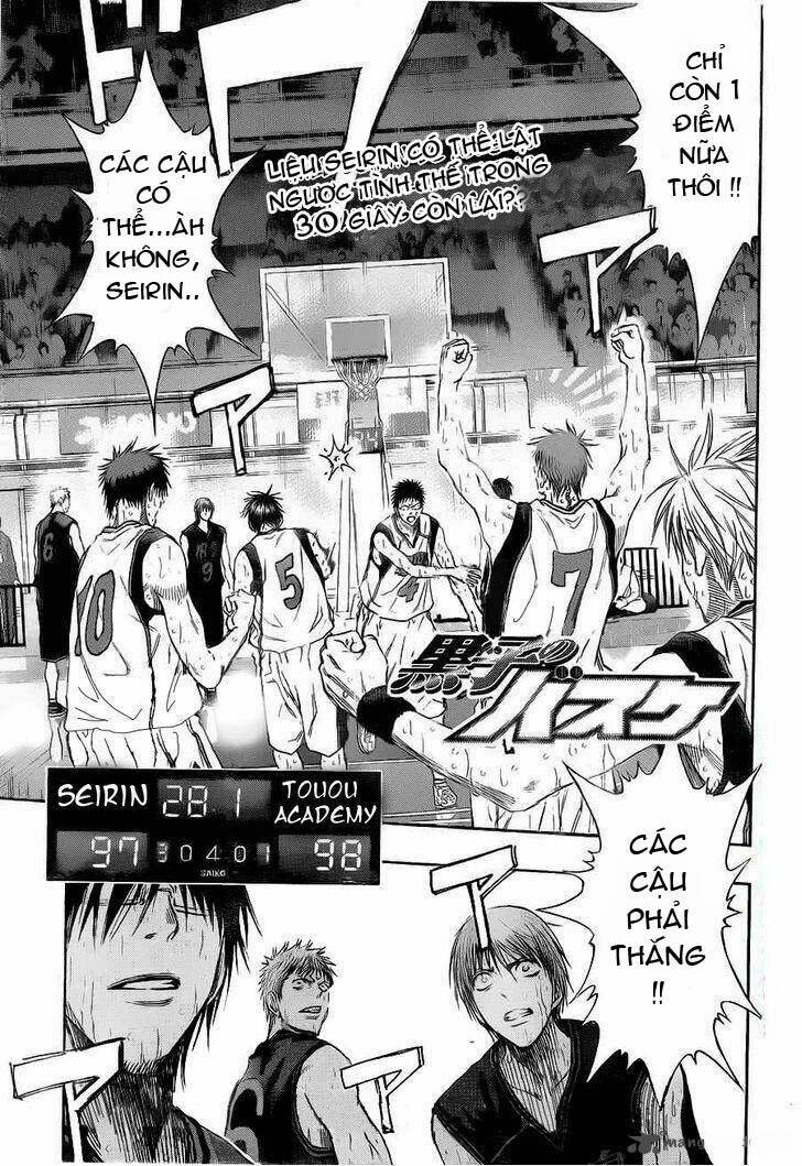 Vua Bóng Rổ Kuroko Chapter 137 - Trang 2