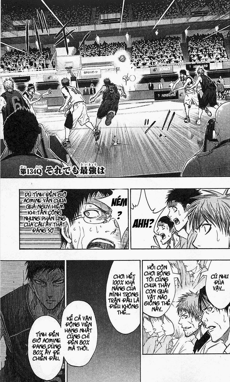 Vua Bóng Rổ Kuroko Chapter 134 - Trang 2