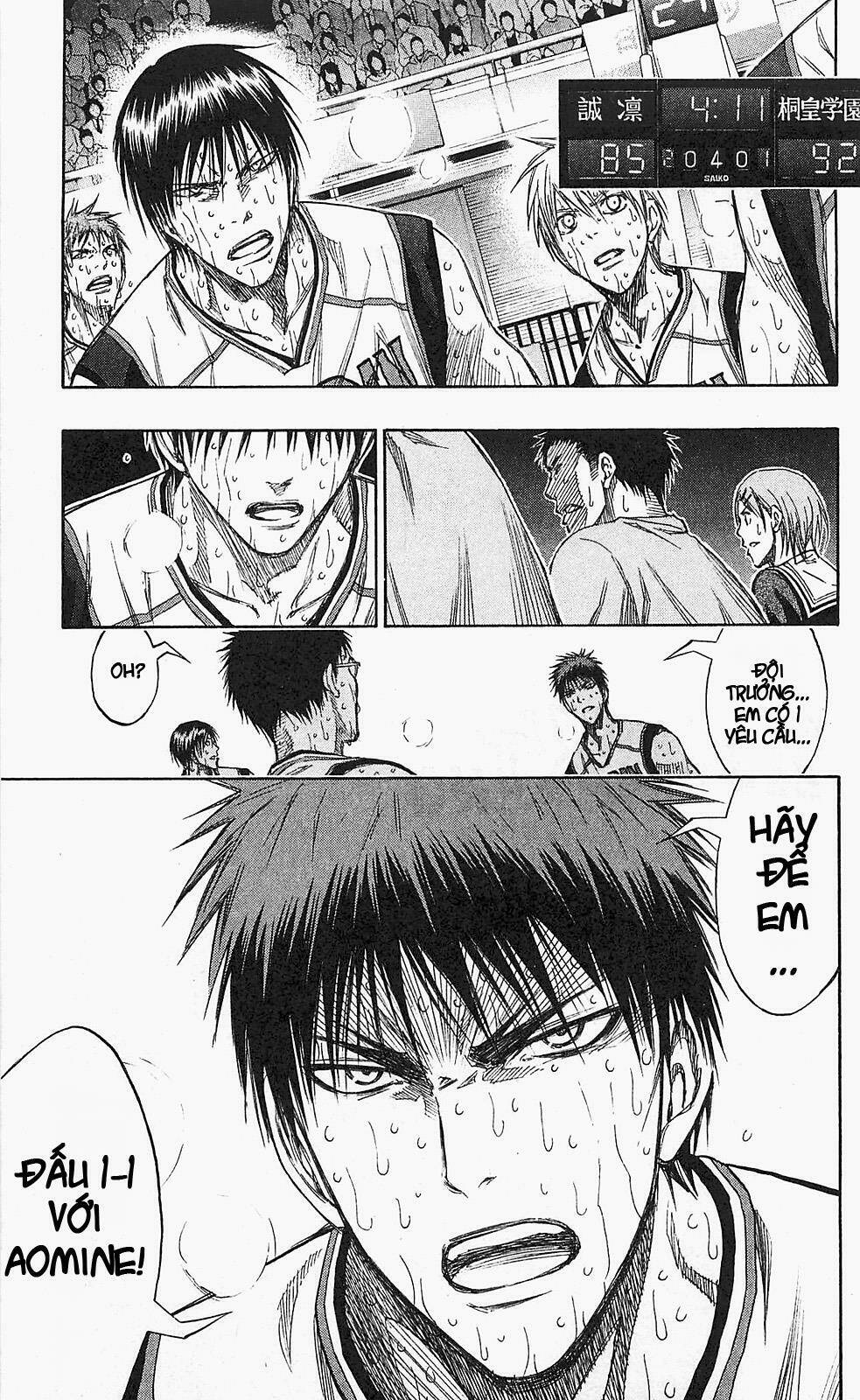 Vua Bóng Rổ Kuroko Chapter 134 - Trang 2