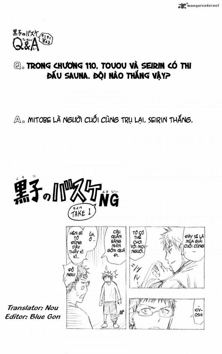 Vua Bóng Rổ Kuroko Chapter 128 - Trang 2