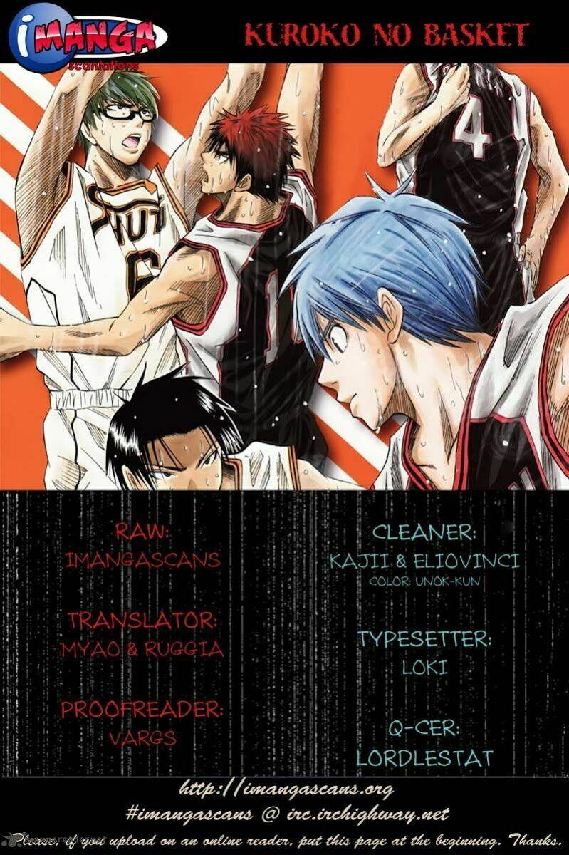 Vua Bóng Rổ Kuroko Chapter 128 - Trang 2