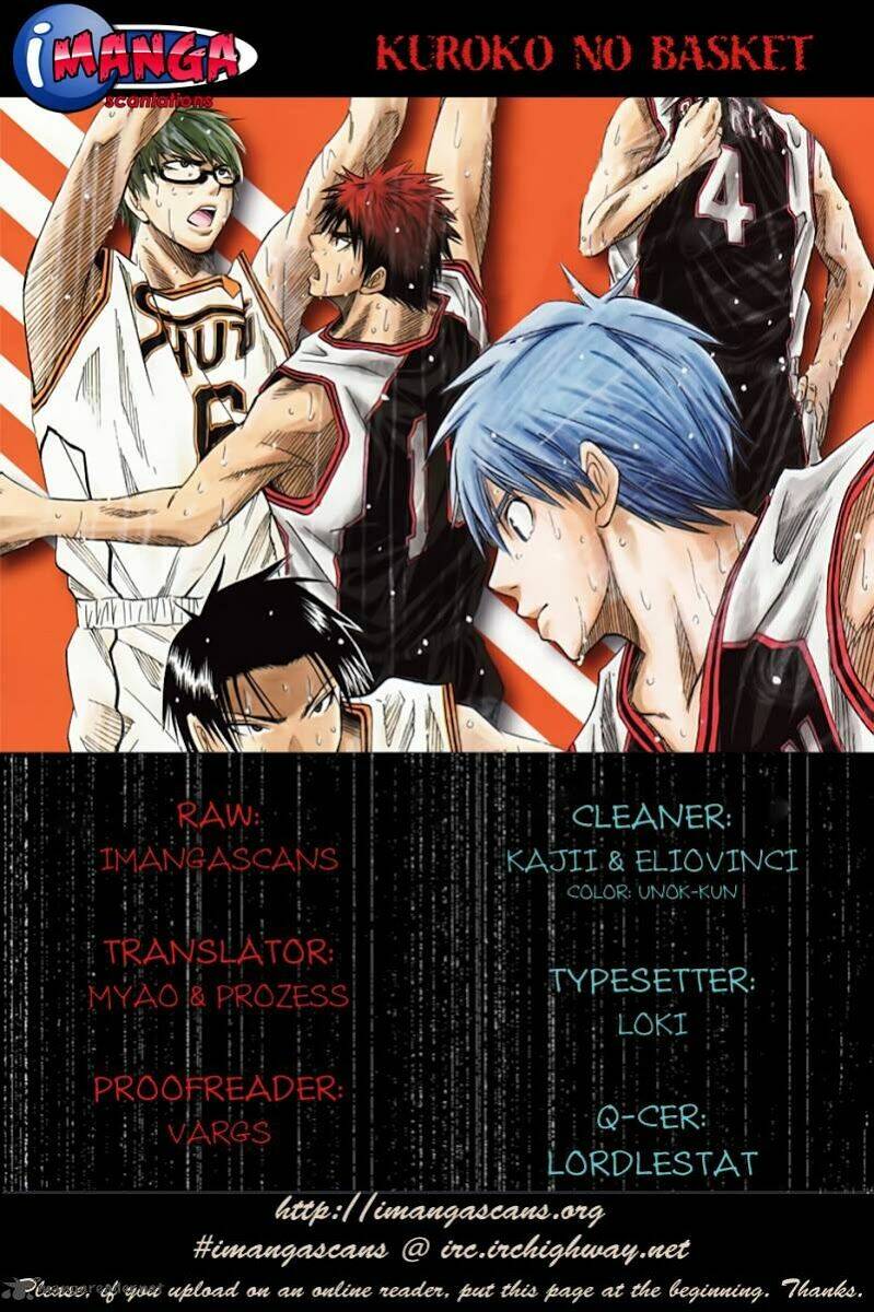 Vua Bóng Rổ Kuroko Chapter 126 - Trang 2