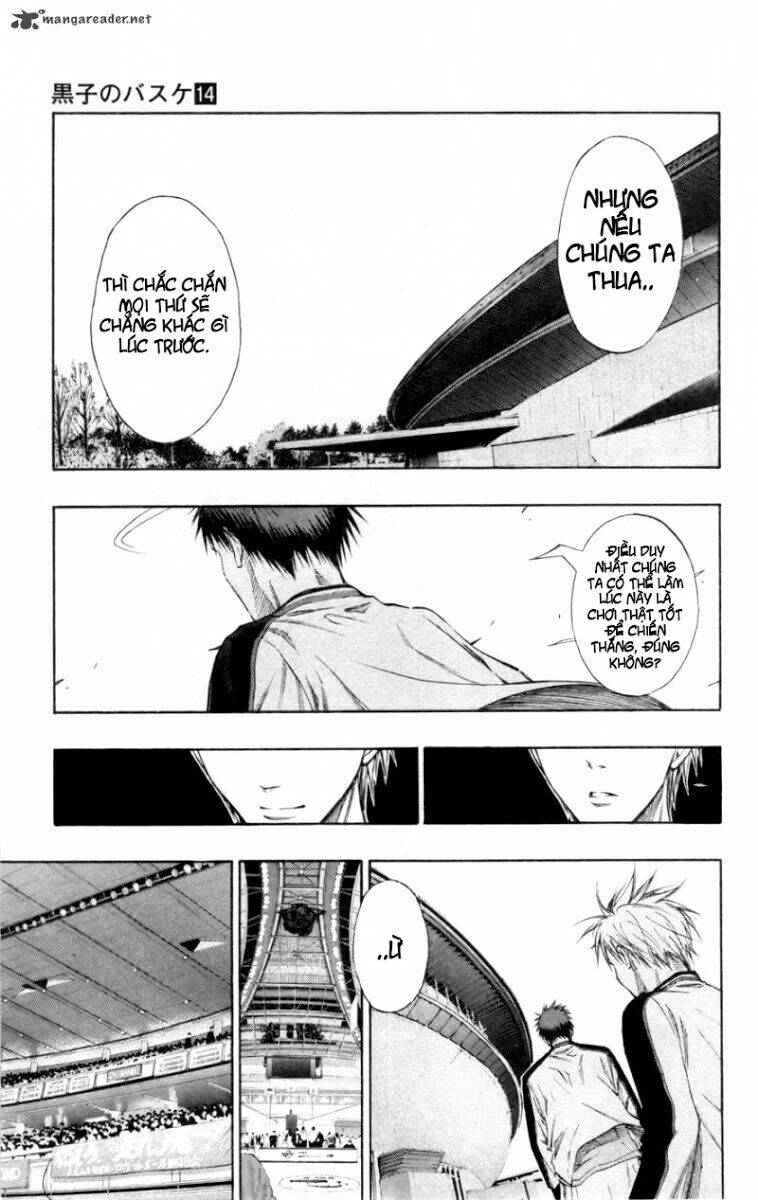 Vua Bóng Rổ Kuroko Chapter 124 - Trang 2