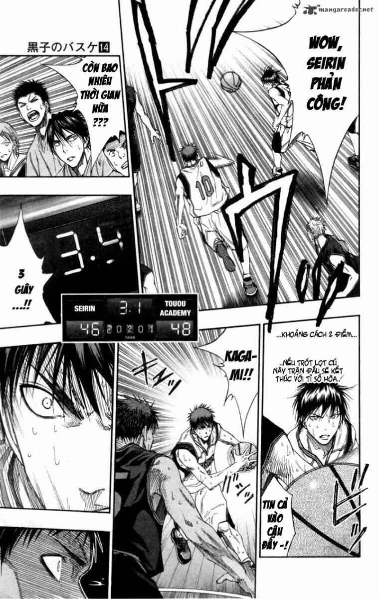 Vua Bóng Rổ Kuroko Chapter 123 - Trang 2