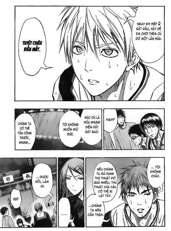 Vua Bóng Rổ Kuroko Chapter 119 - Trang 2