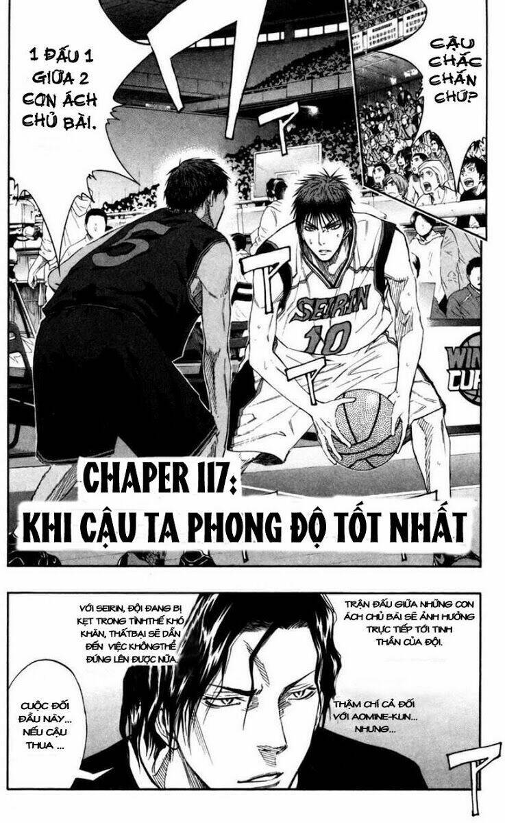 Vua Bóng Rổ Kuroko Chapter 117 - Trang 2