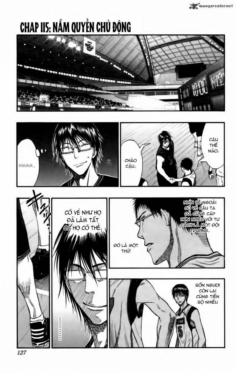 Vua Bóng Rổ Kuroko Chapter 115 - Trang 2