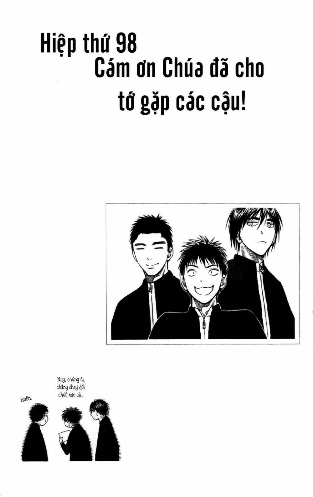 Vua Bóng Rổ Kuroko Chapter 98 - Trang 2