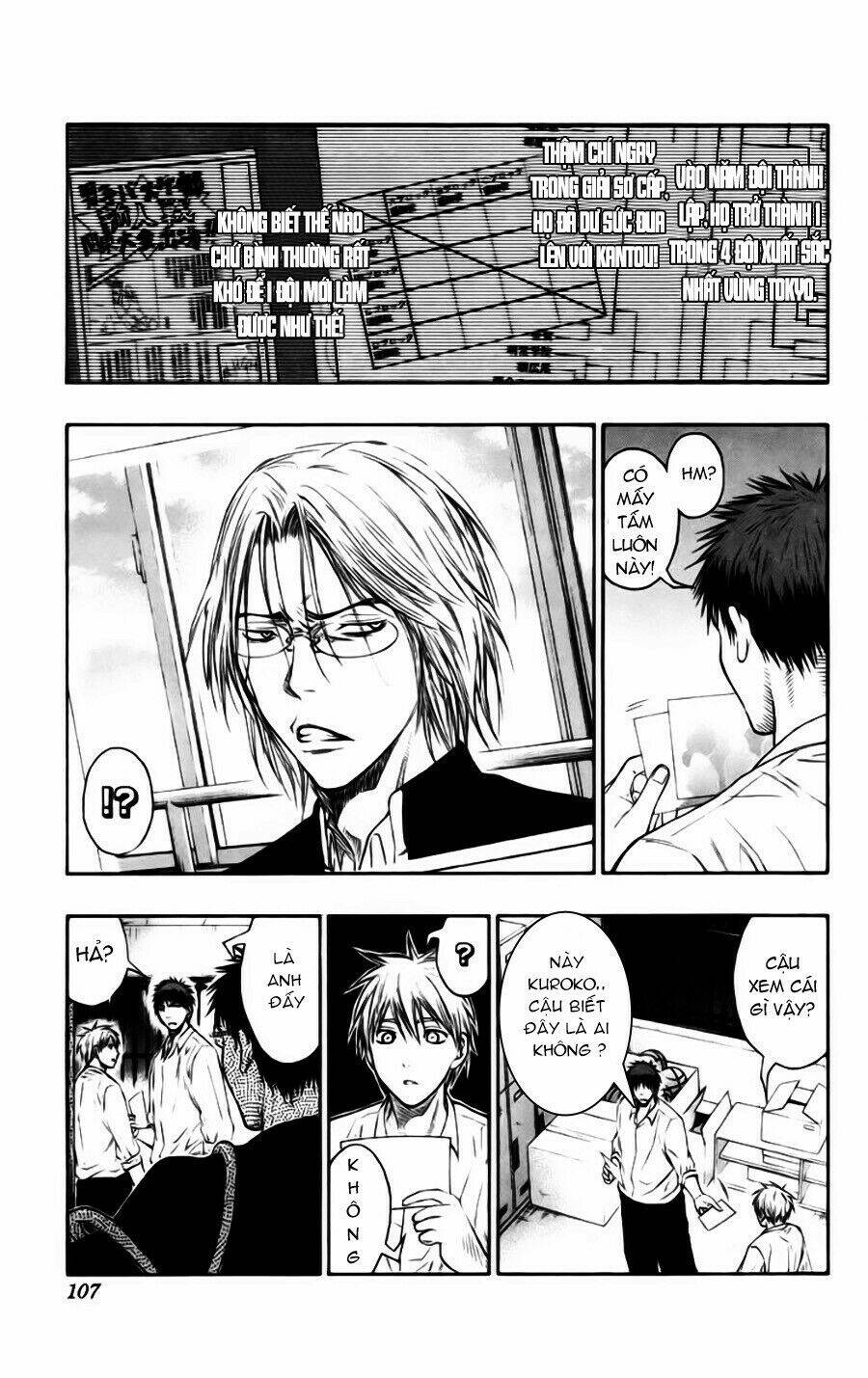 Vua Bóng Rổ Kuroko Chapter 95 - Trang 2