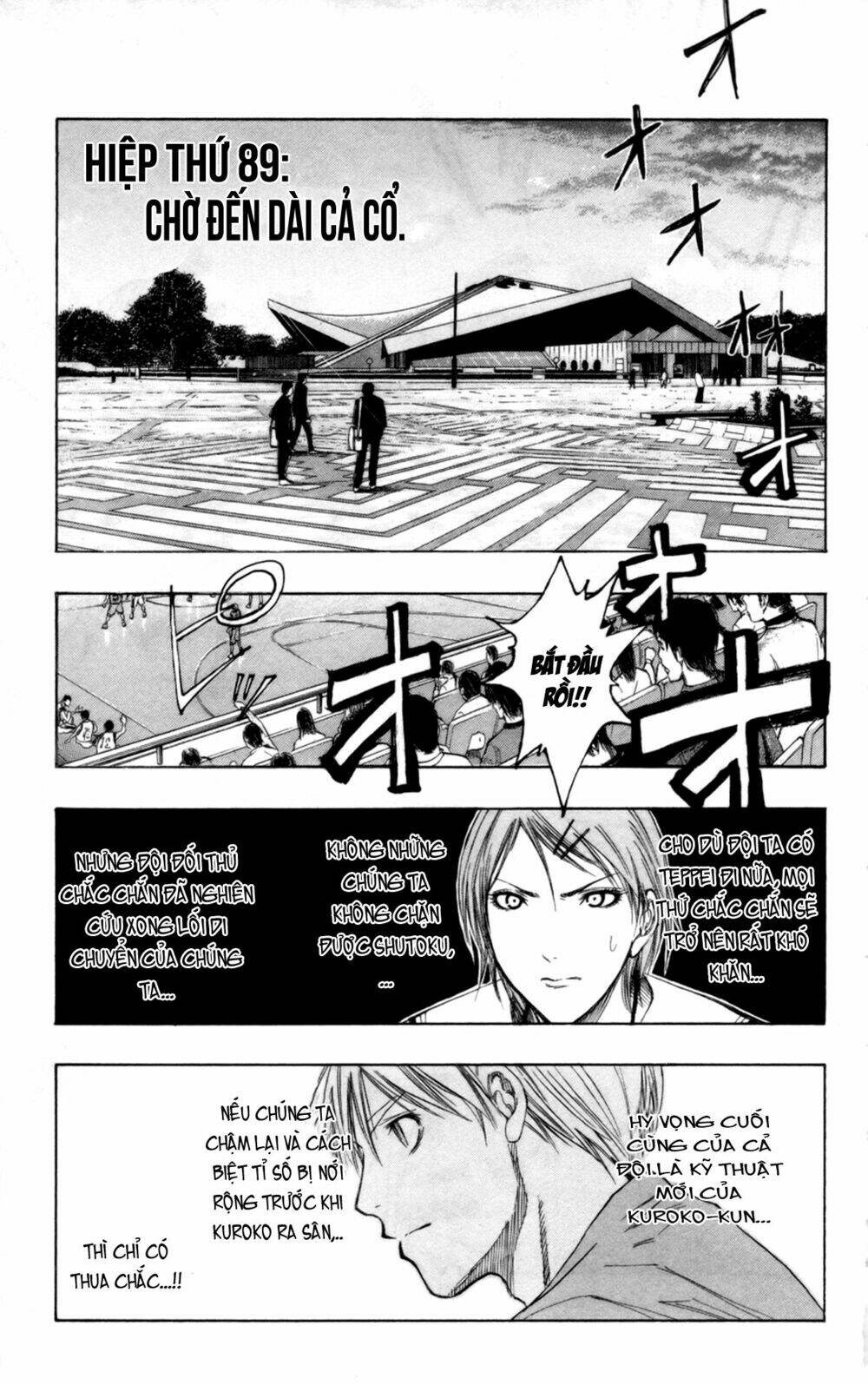 Vua Bóng Rổ Kuroko Chapter 89 - Trang 2