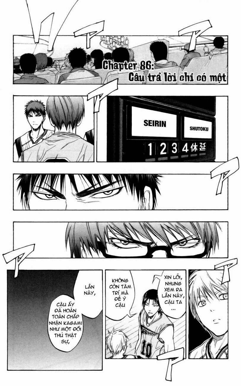 Vua Bóng Rổ Kuroko Chapter 86 - Trang 2