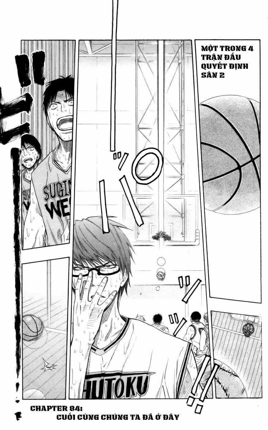 Vua Bóng Rổ Kuroko Chapter 84 - Trang 2