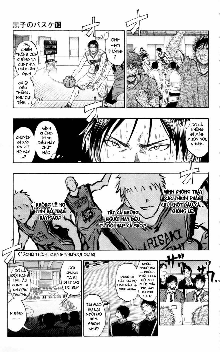 Vua Bóng Rổ Kuroko Chapter 84 - Trang 2