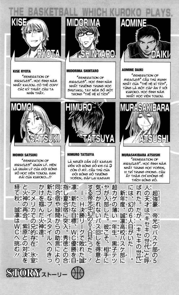 Vua Bóng Rổ Kuroko Chapter 81 - Trang 2