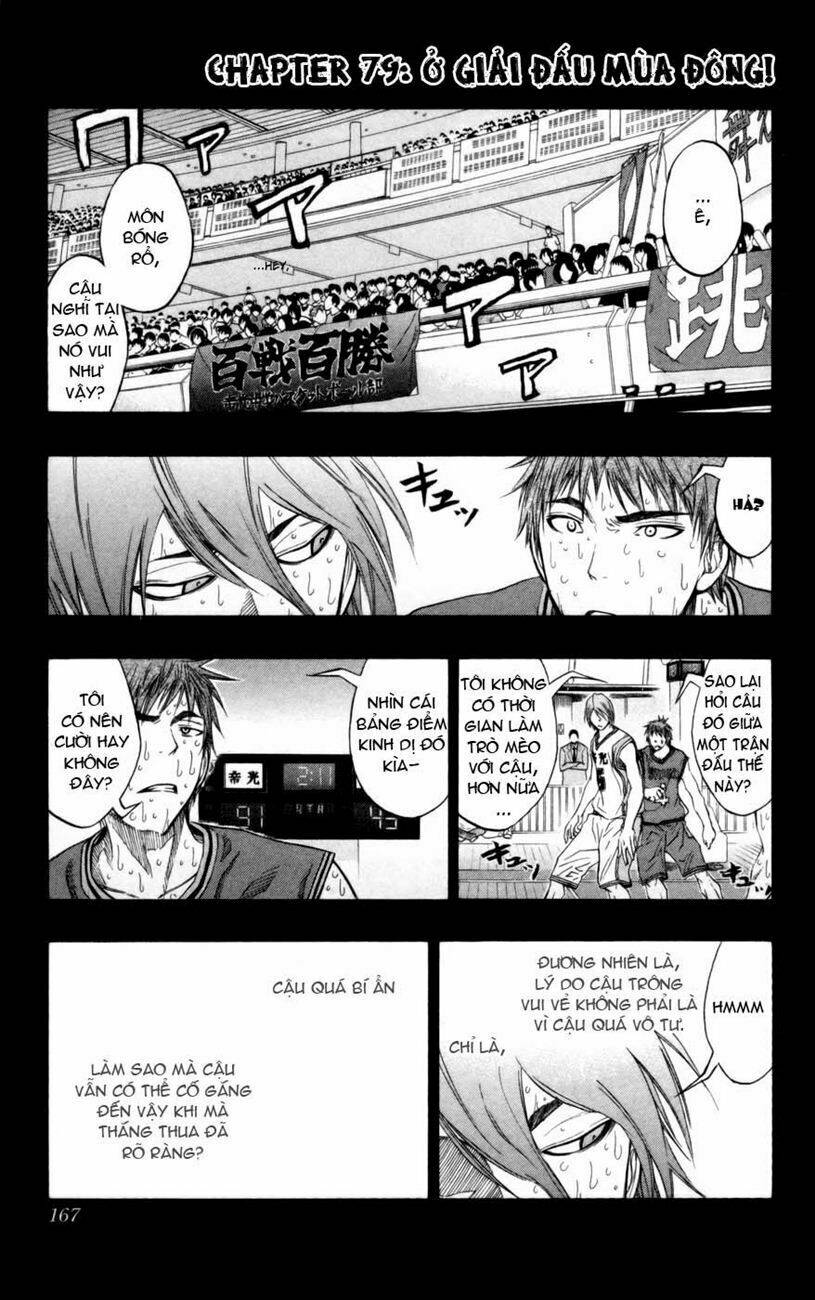 Vua Bóng Rổ Kuroko Chapter 79 - Trang 2