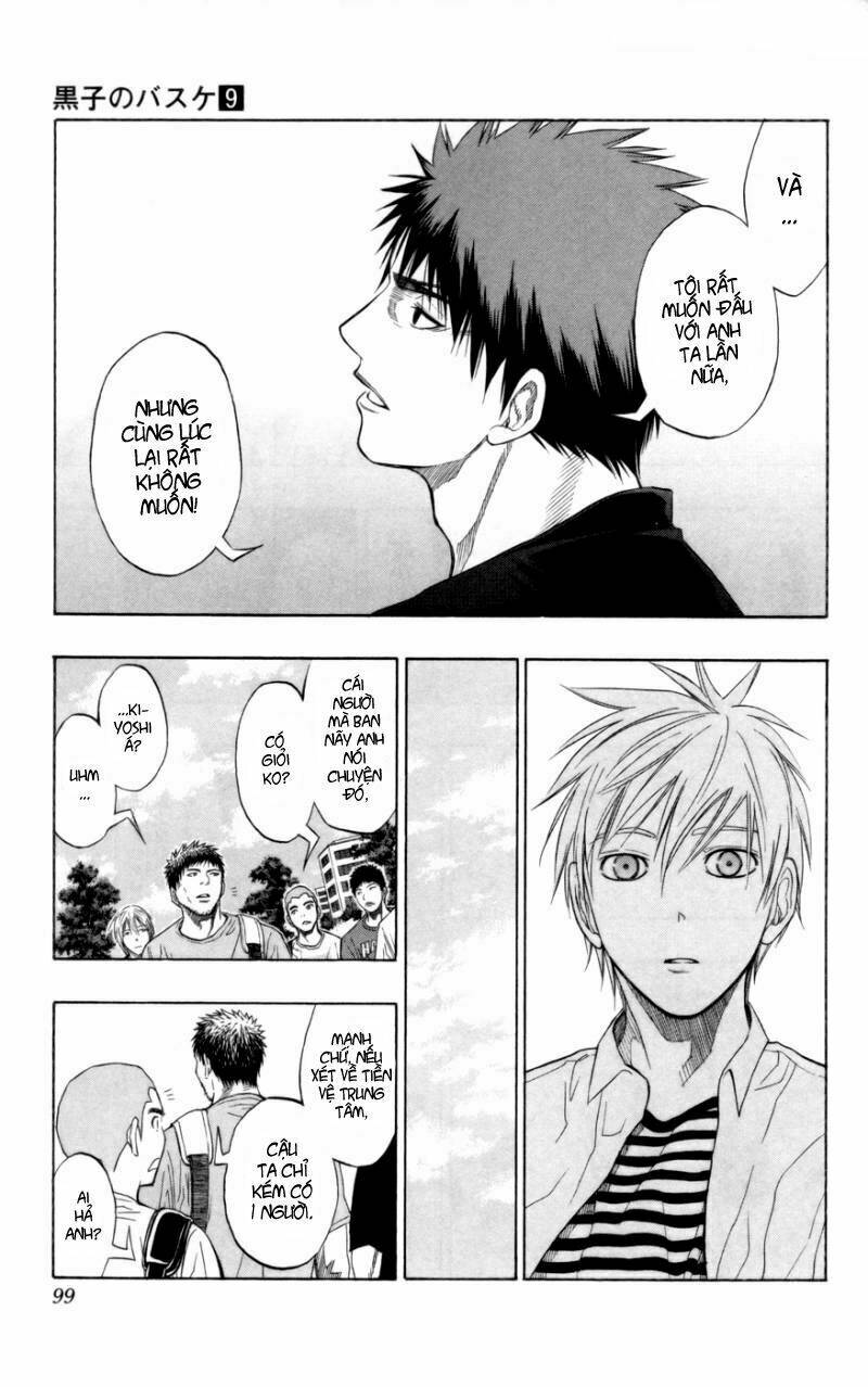 Vua Bóng Rổ Kuroko Chapter 75 - Trang 2