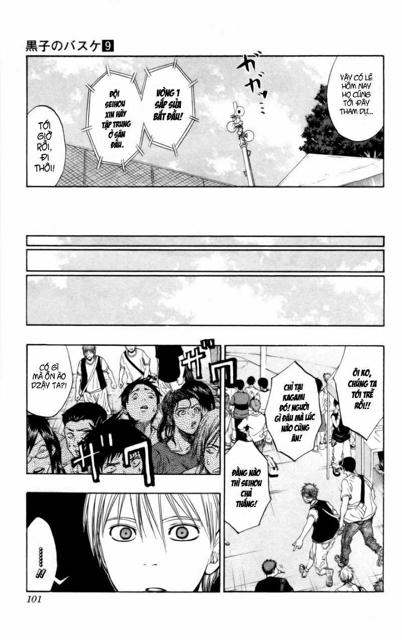 Vua Bóng Rổ Kuroko Chapter 75 - Trang 2