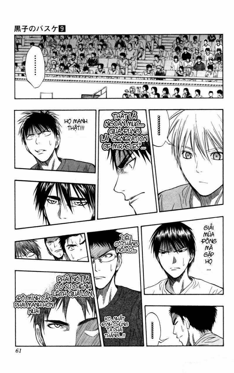 Vua Bóng Rổ Kuroko Chapter 73 - Trang 2