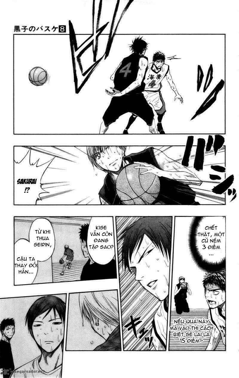 Vua Bóng Rổ Kuroko Chapter 69 - Trang 2